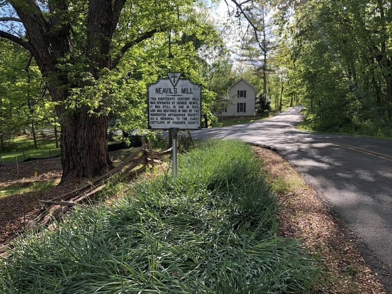 Neavils Mill Marker. Click for full size. Neavils Mill Marker image. Click for full size.