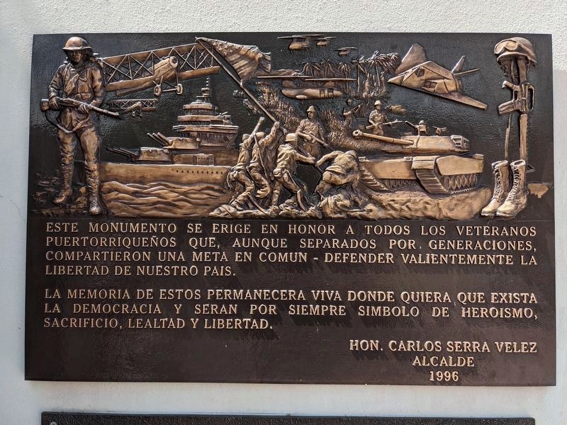 Veterans Memorial. Click for full size. Veterans Memorial image. Click for full size.