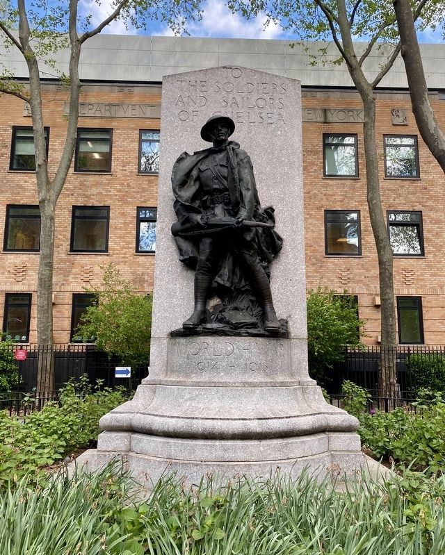 Chelsea Doughboy Statue image. Click for more information.