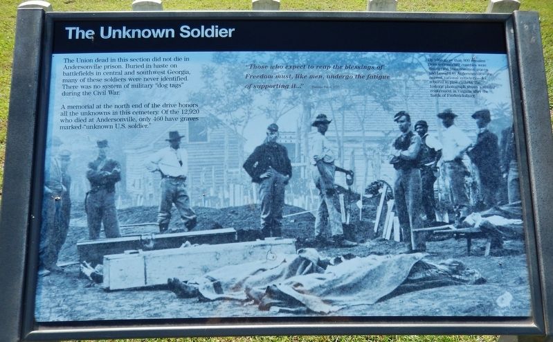 The Unknown Soldier Marker image. Click for full size.
