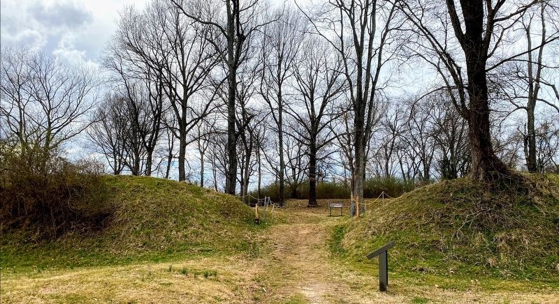 Sally Port Entrance to Fort Defiance. Click for full size. Sally Port Entrance to Fort Defiance image. Click for full size.