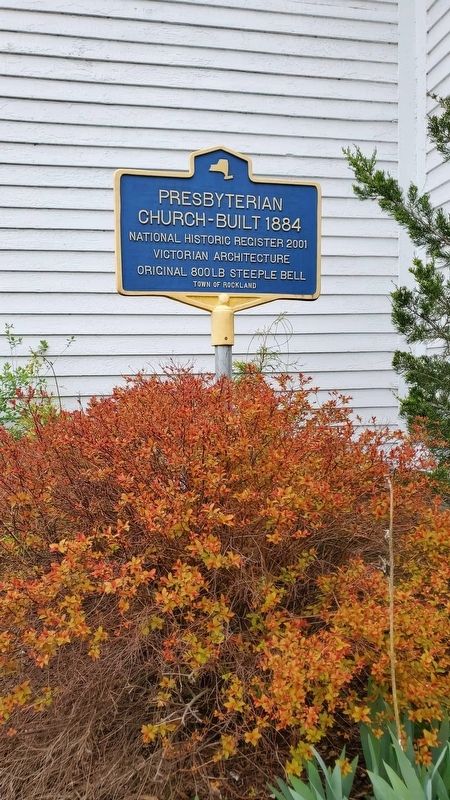 Presbyterian Church - Built 1884 Marker image. Click for full size.