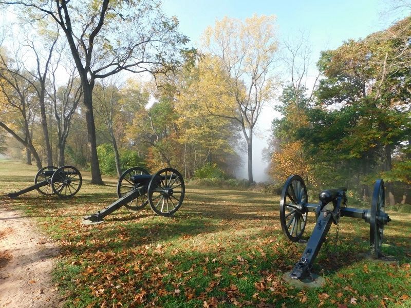 Artillery Pieces On Bolivar Heights image. Click for full size.