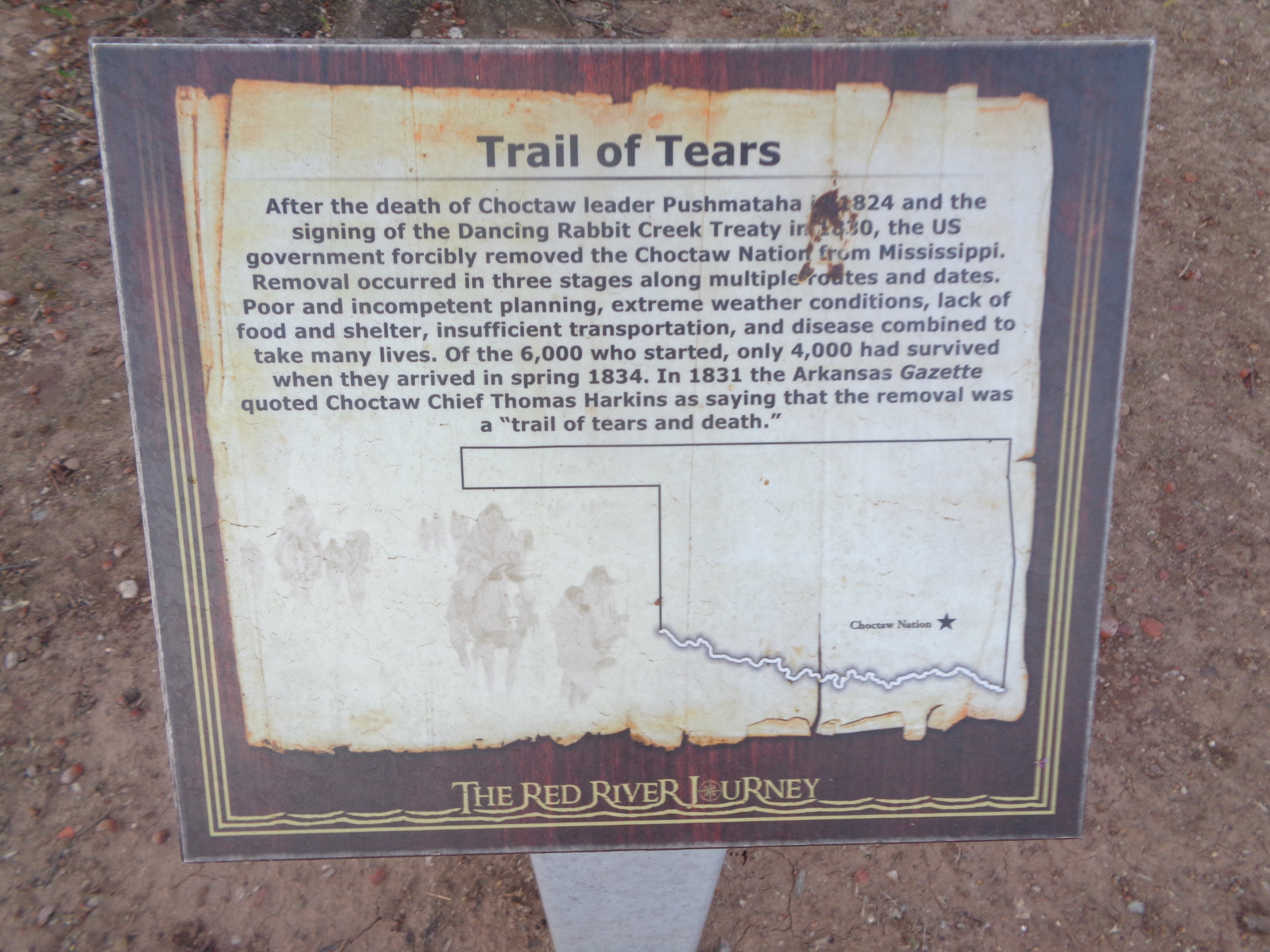 Trail of Tears Marker
