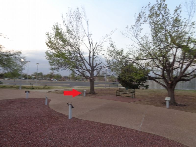 Lake Texoma Marker. Click for full size. Lake Texoma Marker image. Click for full size.