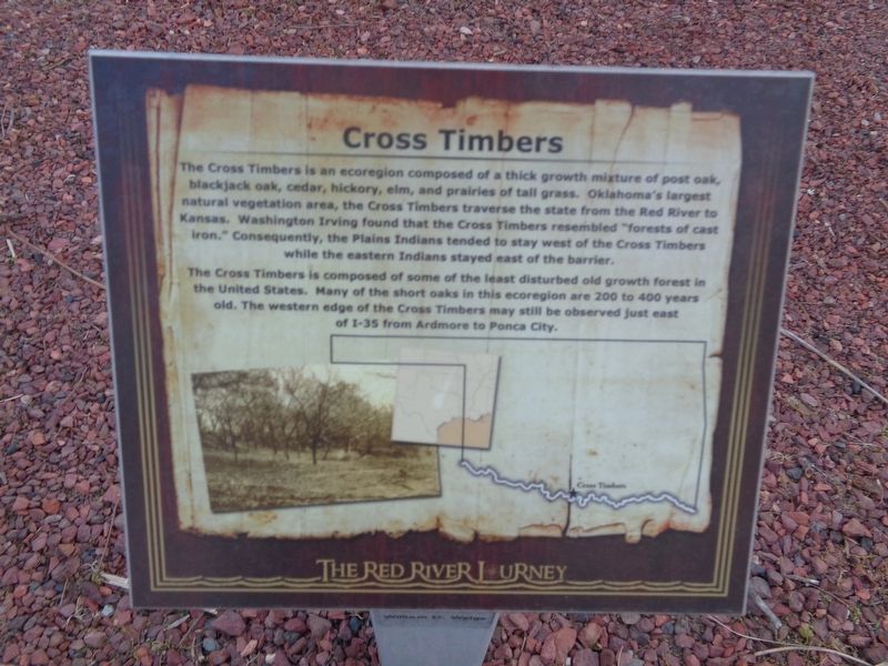 Cross Timbers Marker image. Click for full size.