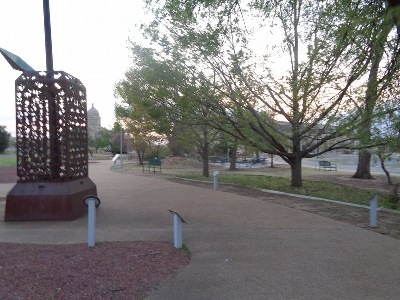 Chickasaw Nation Marker. Click for full size. Chickasaw Nation Marker image. Click for full size.