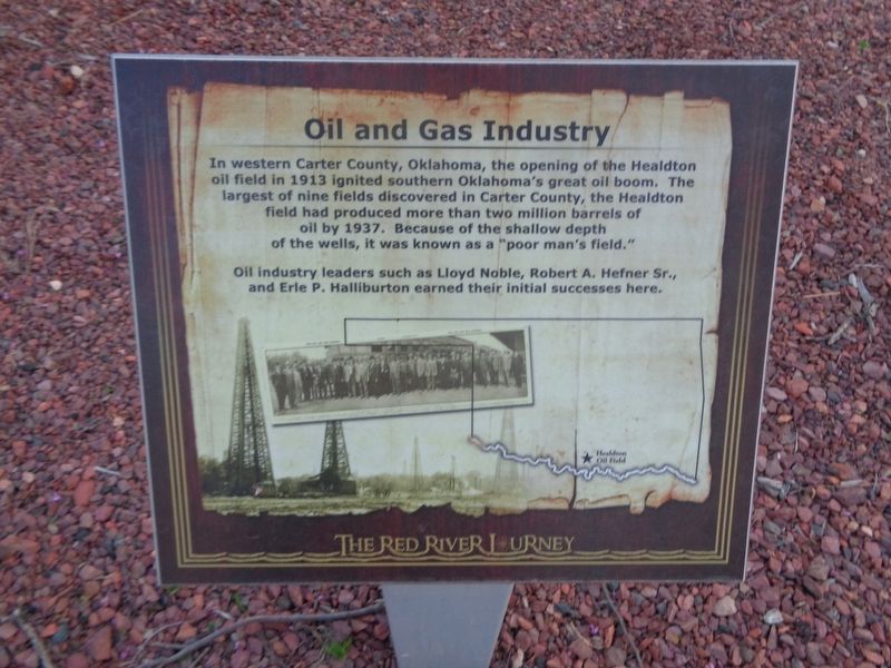 Oil and Gas Industry Marker image. Click for full size.