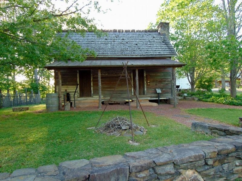 "Nacoochee slave cabin" image. Click for full size.