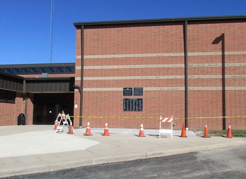 Bellefontaine High School Veterans Memorial image. Click for full size.