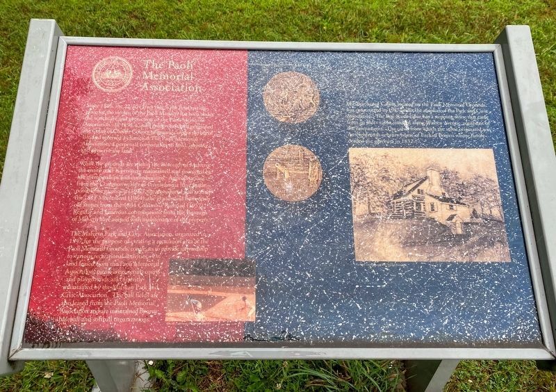 The Paoli Memorial Association Marker image. Click for full size.