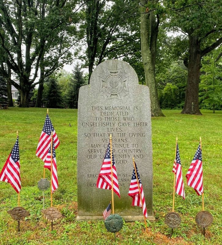 Paoli Veterans Monument image. Click for full size.