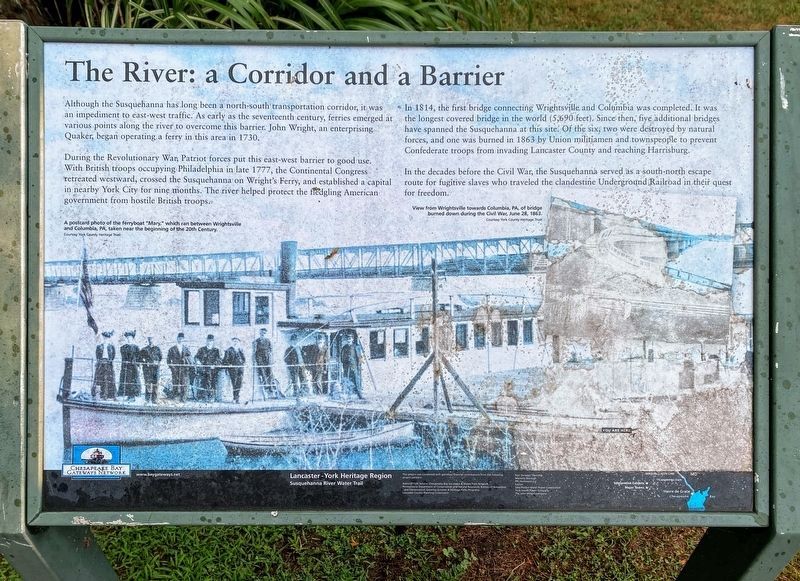 The River: a Corridor and a Barrier Marker image. Click for full size.