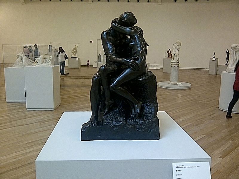 The Kiss by Auguste Rodin at the Soumaya Museum in Mexico City image. Click for full size.