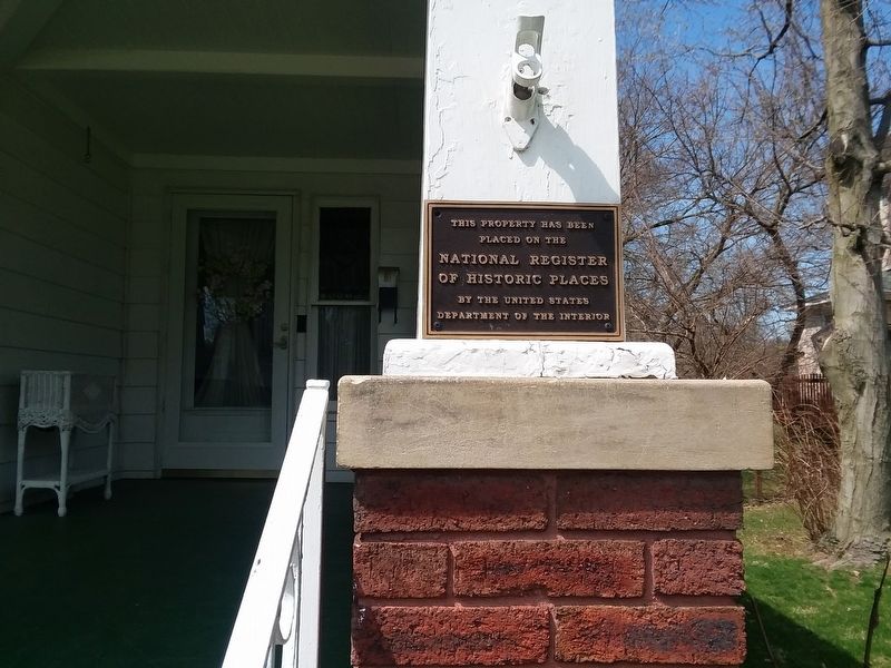 The George Briggs House Marker image. Click for full size.