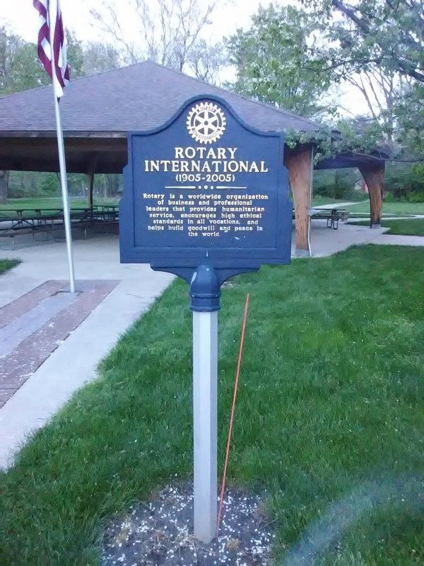 Rotary International (1905-2005) Marker image. Click for full size.