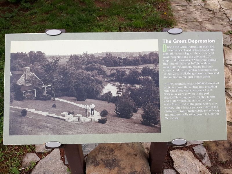 The Great Depression Marker image. Click for full size.
