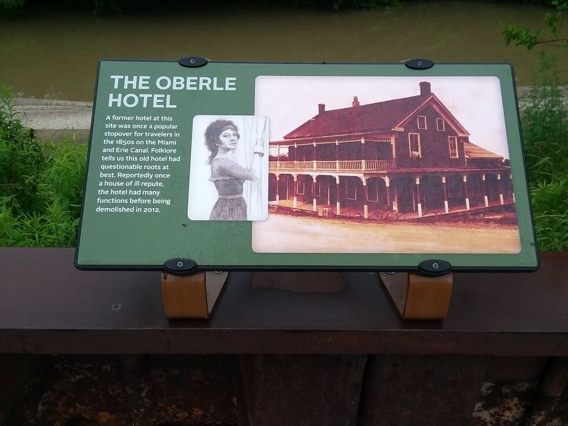 The Oberle Hotel Marker image. Click for full size.