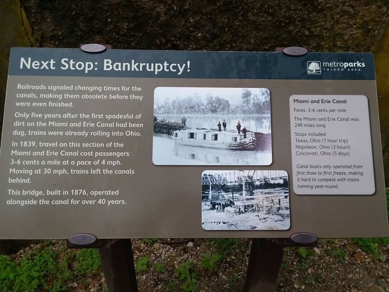 Next Stop - Bankruptcy! Marker image. Click for full size.