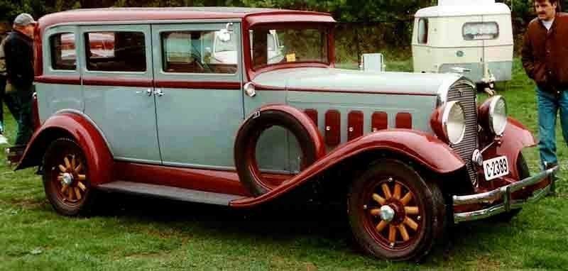 1931 Hudson 4-Door Sedan image. Click for full size.