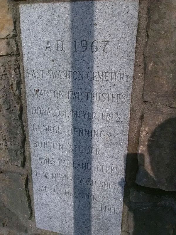 Swanton Township Veterans Memorial image. Click for full size.