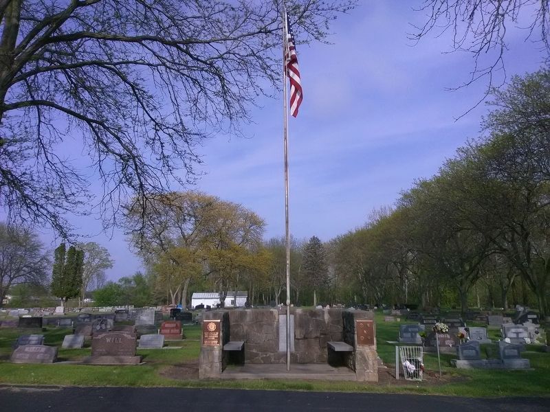 Swanton Township Veterans Memorial image. Click for full size.