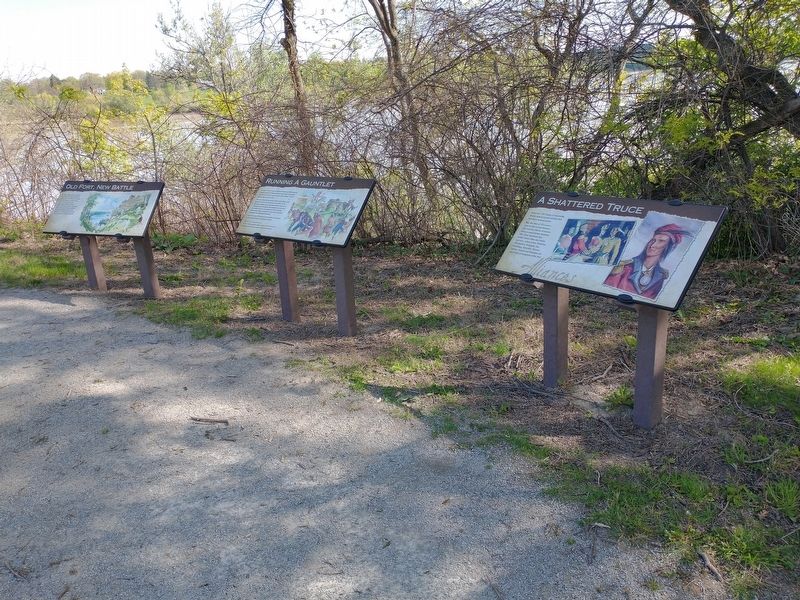 Running A Gauntlet Marker image. Click for full size.