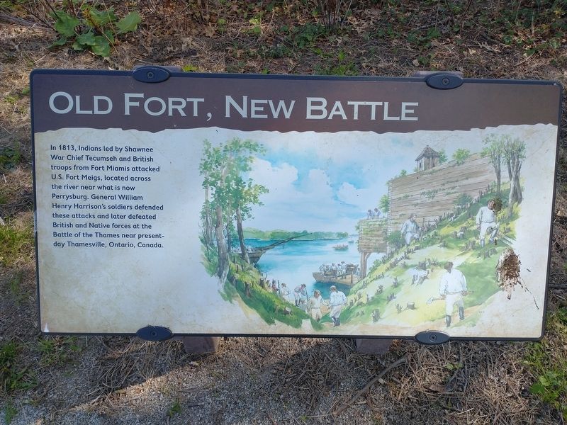 Old Fort, New Battle Marker image. Click for full size.