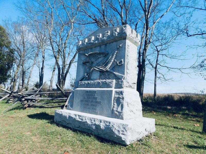 12th Ohio Volunteer Infantry Monument image. Click for full size.