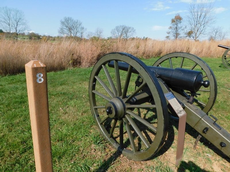 Battery E, 4th U.S. Artillery Marker image. Click for full size.