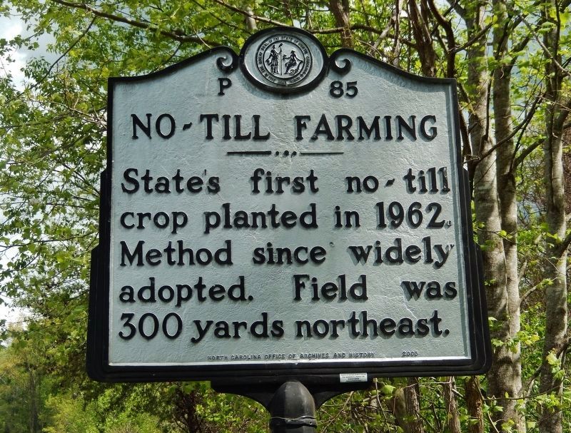 No-till Farming Marker image. Click for full size.