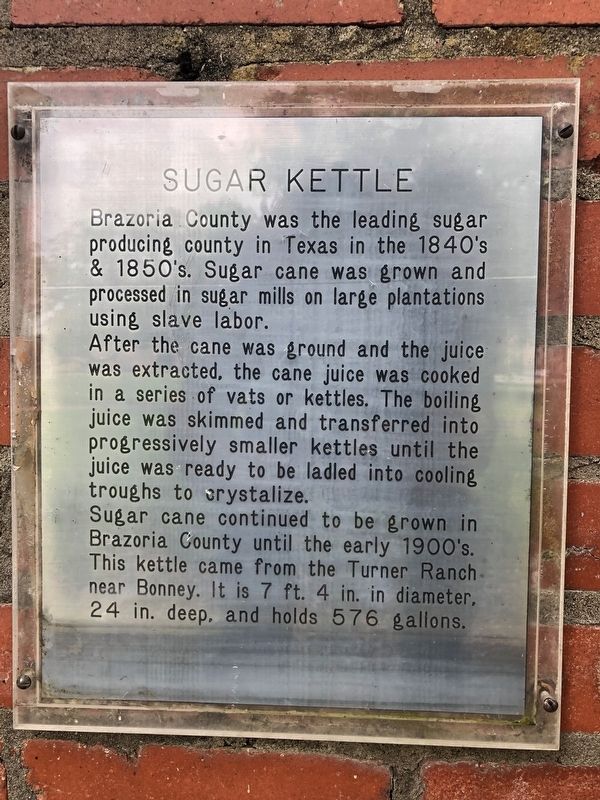 Sugar Kettle Marker image. Click for full size.