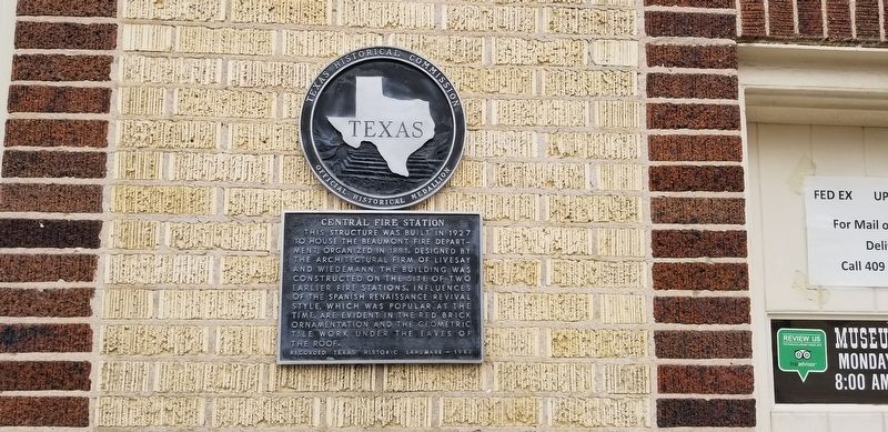 Central Fire Station Marker image. Click for full size.
