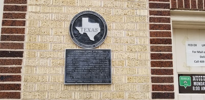 Central Fire Station Marker. Click for full size. Central Fire Station Marker image. Click for full size.