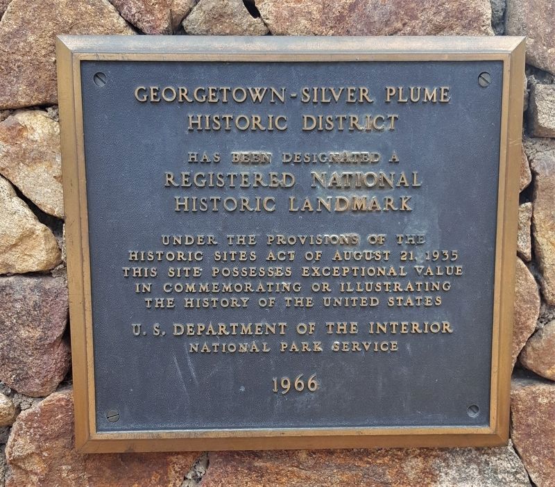 National Historic Landmark Marker. Click for full size. National Historic Landmark Marker image. Click for full size.