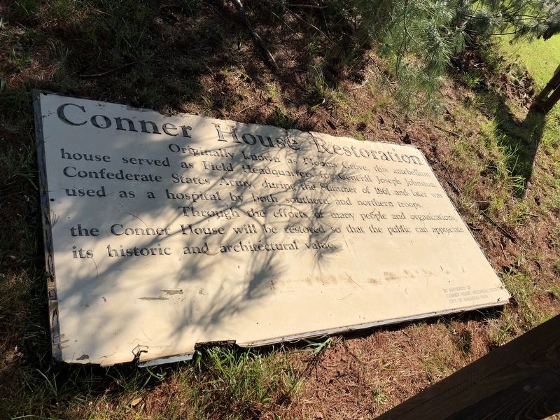 Conner House Restoration Marker image. Click for full size.