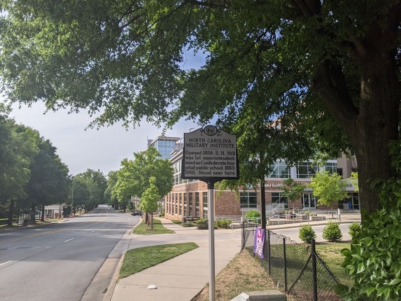 North Carolina Military Institute Marker image. Click for full size.