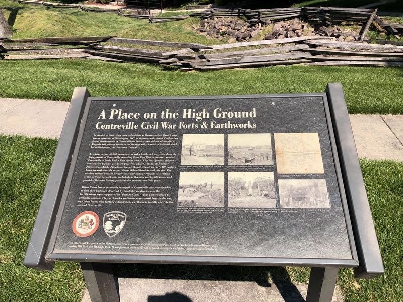 A Place on the High Ground Marker image. Click for full size.