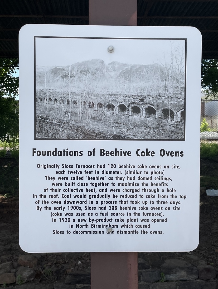 Foundations of Beehive Coke Ovens Marker