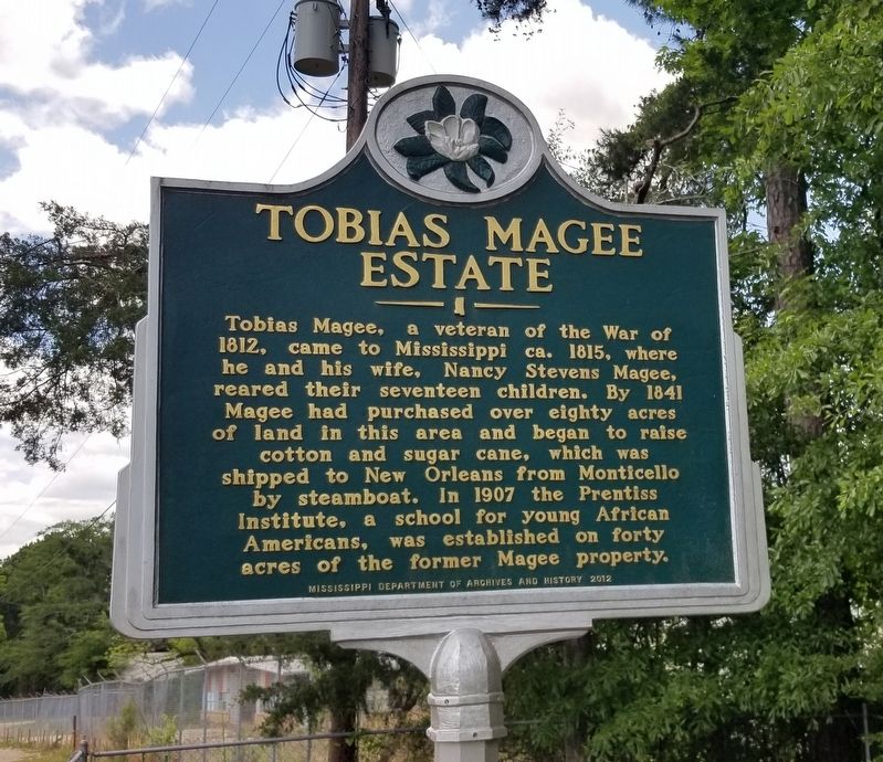 Tobias Magee Estate Marker image. Click for full size.
