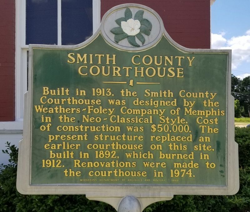 Smith County Courthouse Marker image. Click for full size.