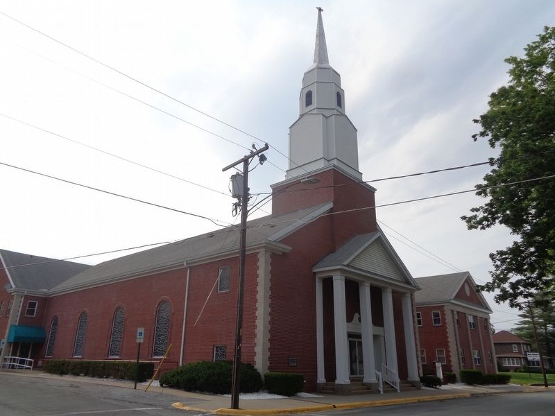Illinois Baptist State Association Marker image. Click for full size.