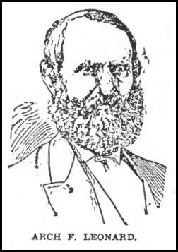 Archibald Franklin Leonard. Click for full size. Archibald Franklin Leonard image. Click for full size.