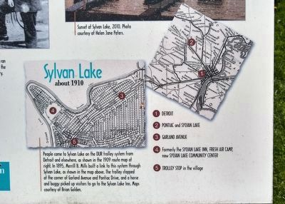 The Great Escape: Traveling to Sylvan Lake Marker — lower right images image. Click for full size.