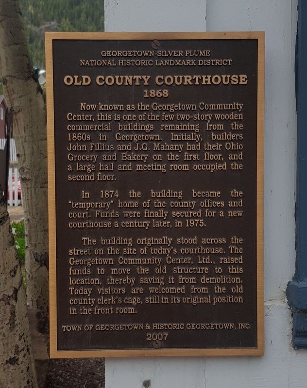 Old County Courthouse, 1868 Marker image. Click for full size.