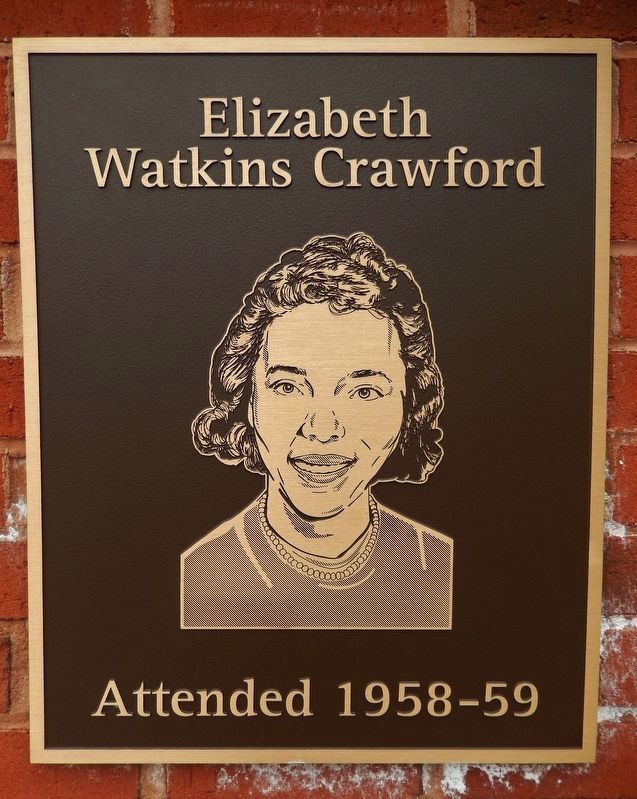 Elizabeth Watkins Crawford, Attended 1958-59 image. Click for full size.