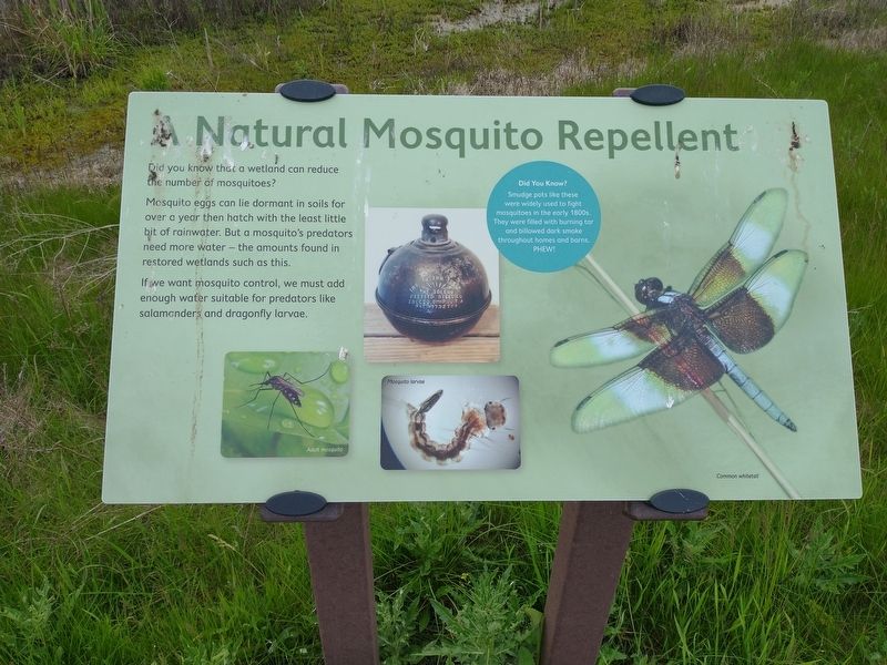 Natural Mosquito Repellent Marker image. Click for full size.