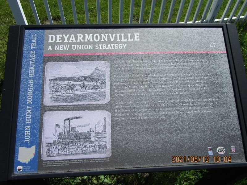 Deyarmonville Marker image. Click for full size.