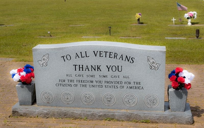 To All Veterans, Thank You image. Click for full size.