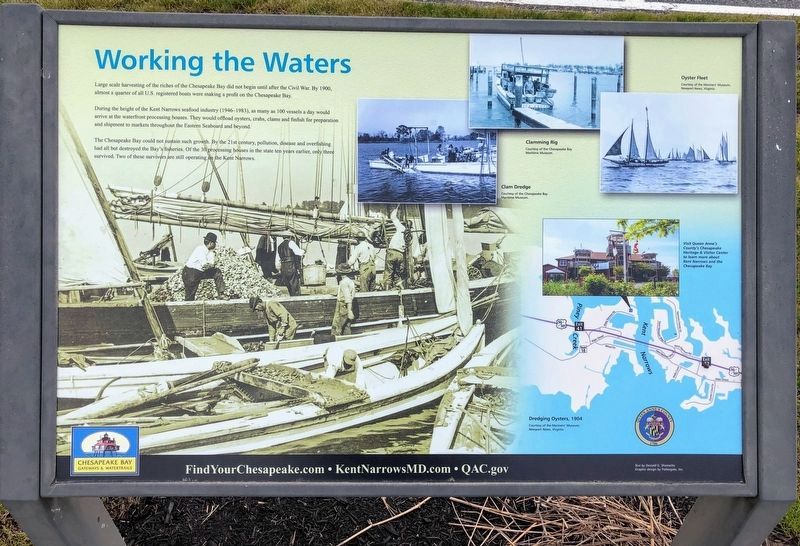 Working the Waters Marker image. Click for full size.